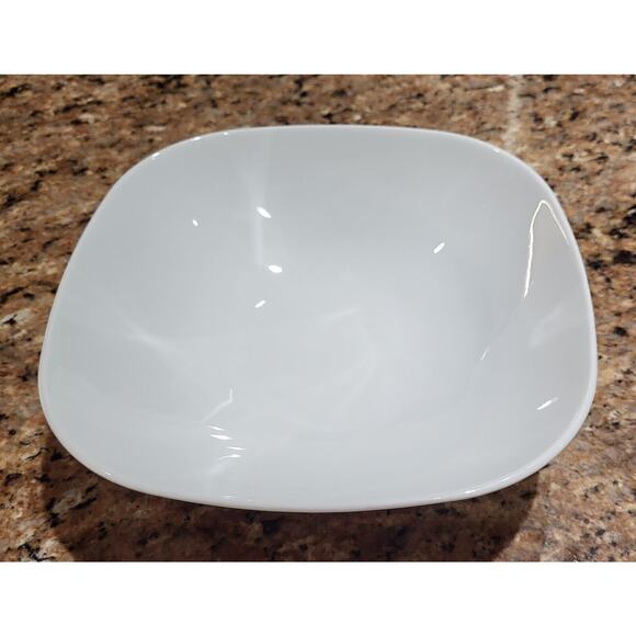 (Qty 1) IKEA Of Sweden White 8" Square Shaped Rounded Edges # 20726 - Picture 8 of 14